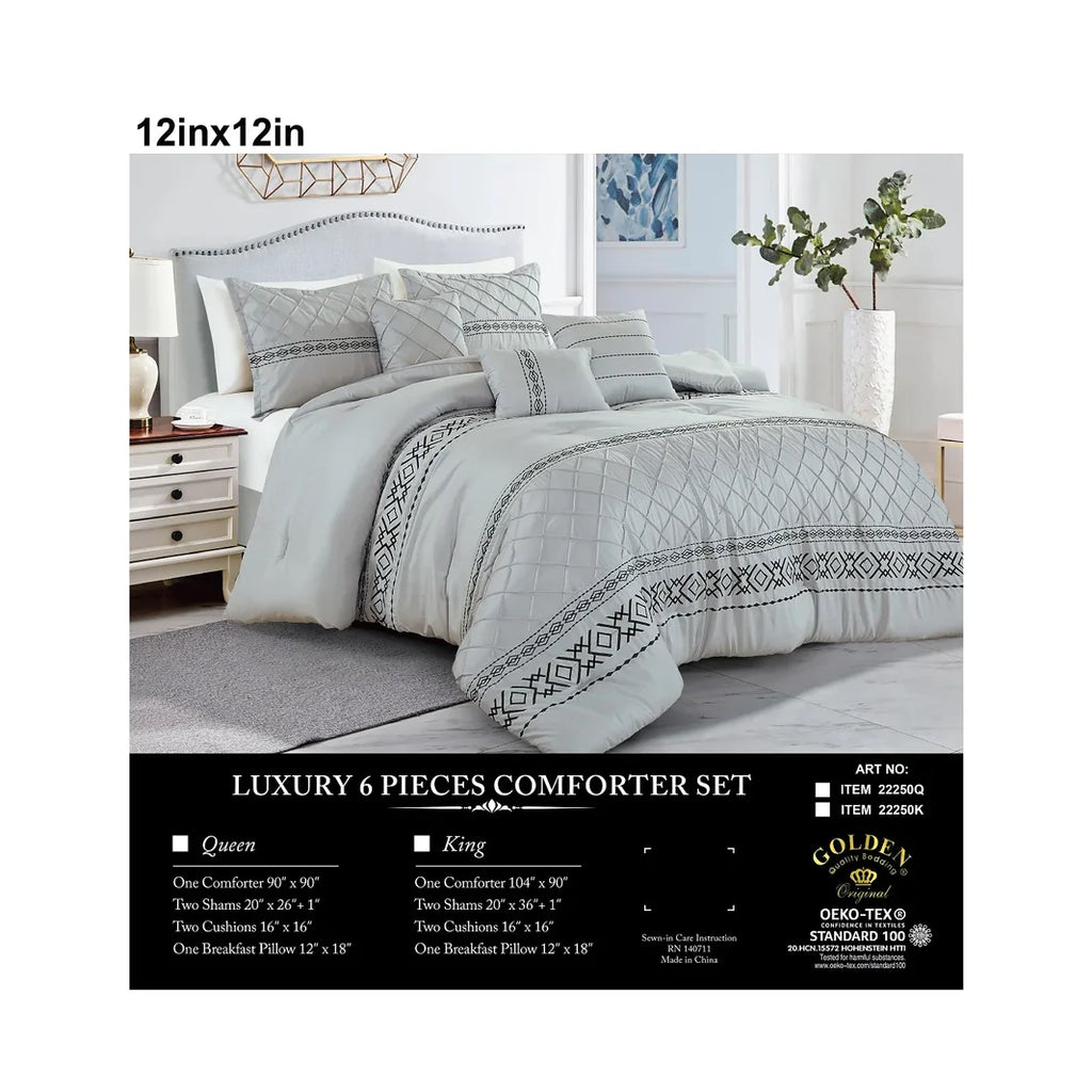 6-PC SET COMFORTERS SET