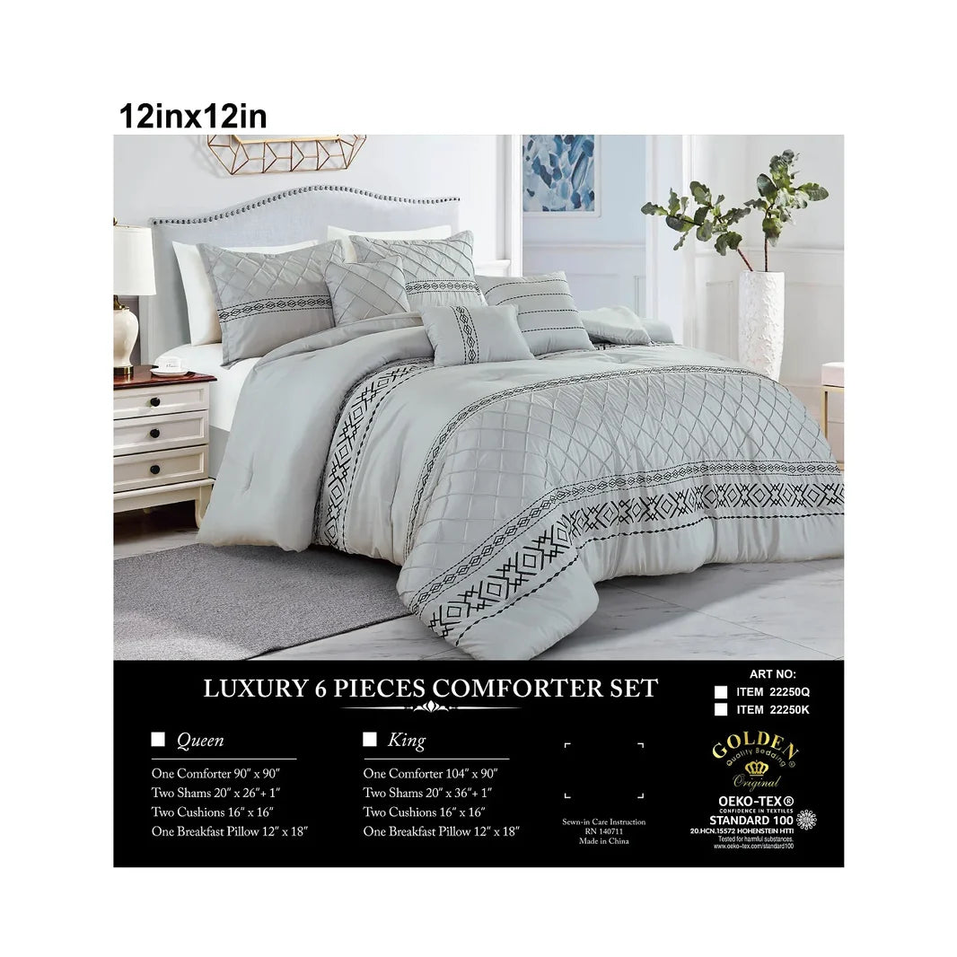 6-PC SET COMFORTERS SET