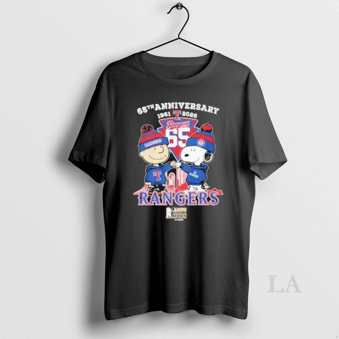 Original The Peanuts Fistbump X Texas Rangers 65th Anniversary 1961 2026 Unisex T-shirt, Sweatshirt, Hoodie, Long Sleeve Tee