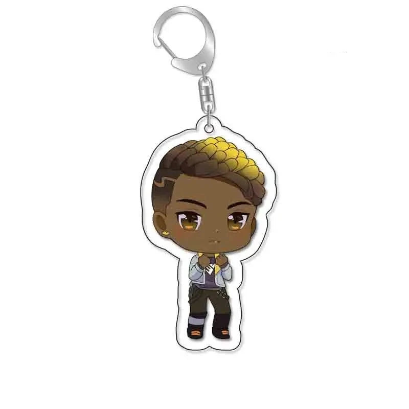 Valorant 'Phoenix' Keyring Acrylic Keychain