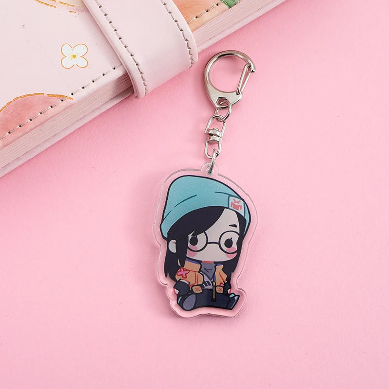 Valorant 'Killjoy' Keyring Acrylic Keychain