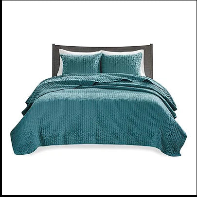 Madison Park Keaton Reversible Coverlet Set