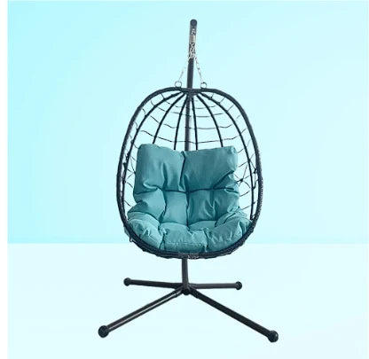 SWING CHAIR - TURQ/BLACK