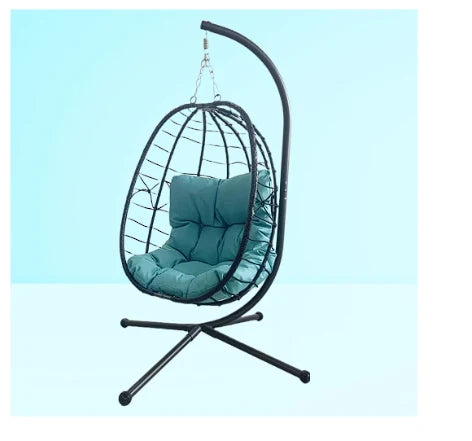 SWING CHAIR - TURQ/BLACK