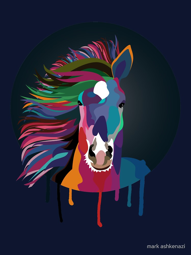 horse running by mark ashkenazi Unisex T-shirt, Sweatshirt, Hoodie, Long Sleeve Tee