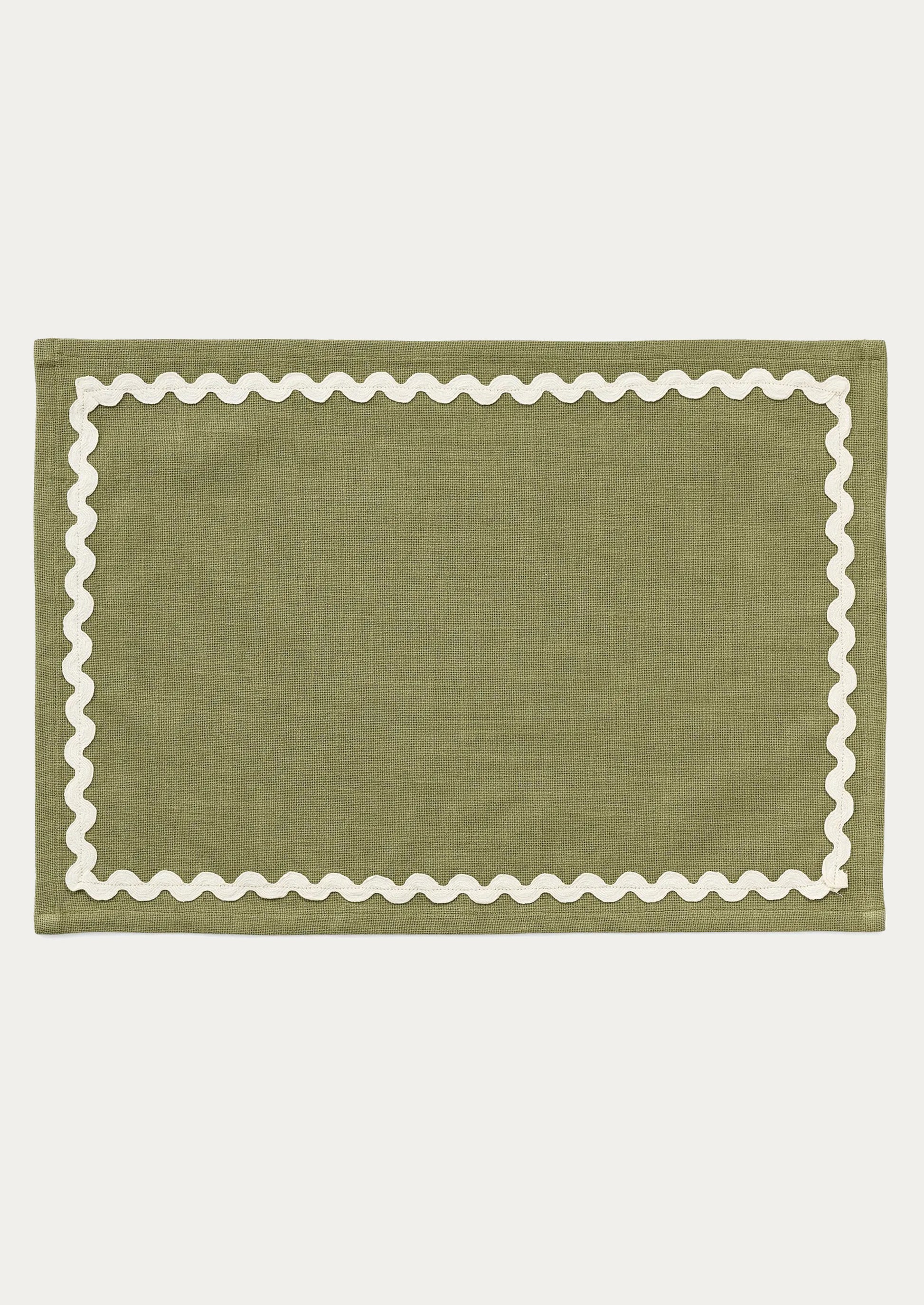 Ricrac Cotton Placemat