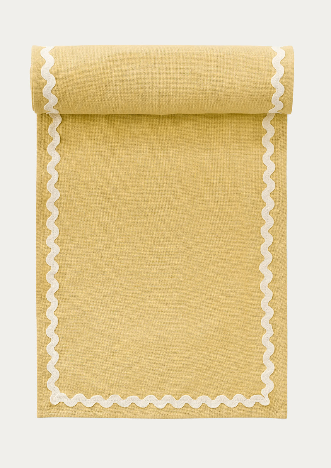 Ricrac Cotton Table Runner