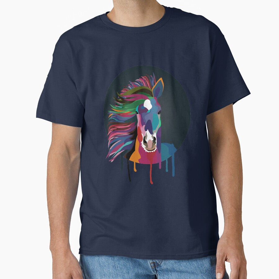 horse running by mark ashkenazi Unisex T-shirt, Sweatshirt, Hoodie, Long Sleeve Tee