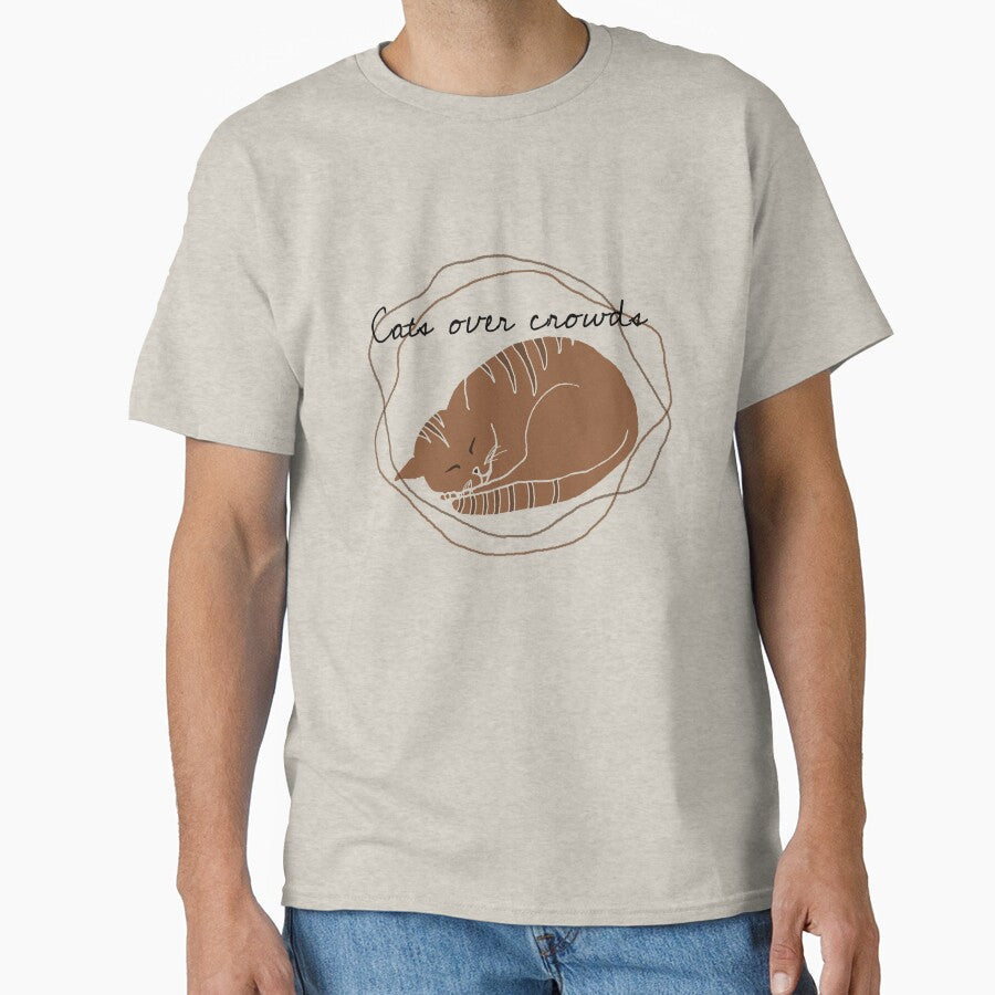 Introvert pack - cats over crowds by PBerry Unisex T-shirt, Sweatshirt, Hoodie, Long Sleeve Tee