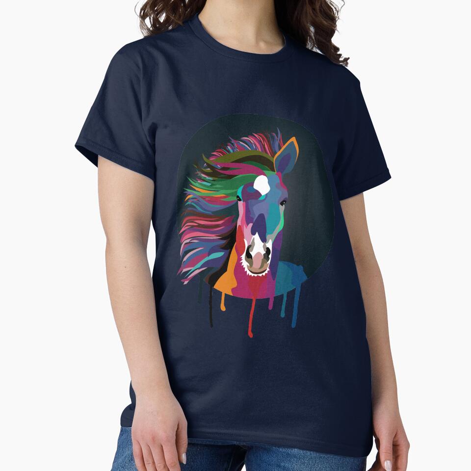 horse running by mark ashkenazi Unisex T-shirt, Sweatshirt, Hoodie, Long Sleeve Tee