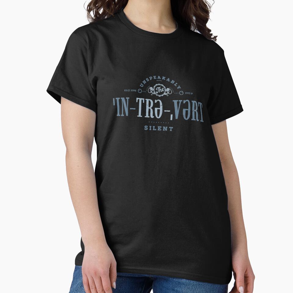 Introvert Appreciation Phonetic by Geek Updated Unisex T-shirt, Sweatshirt, Hoodie, Long Sleeve Tee