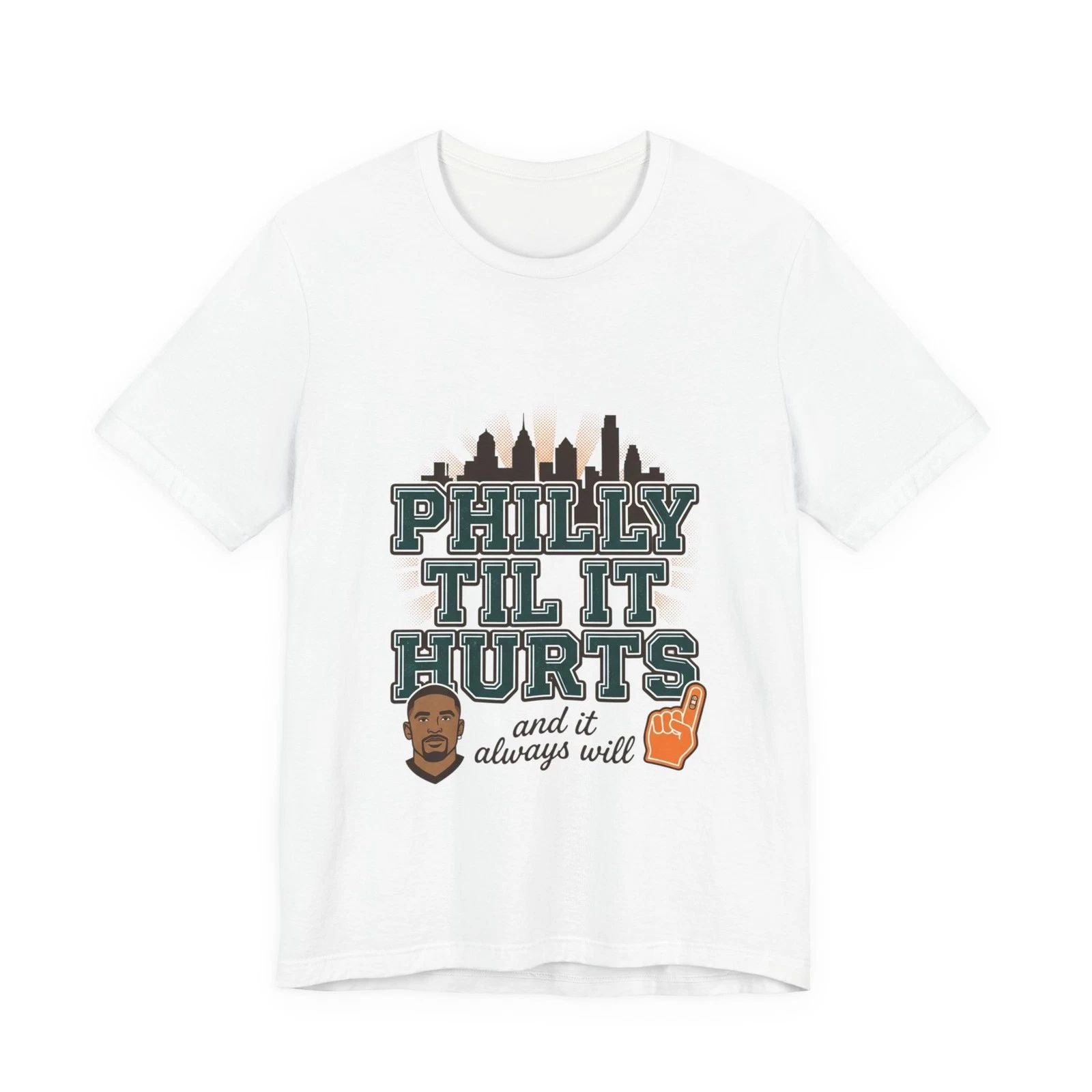 Philly Til It Hurts Tee | city basketball, rivalry humor, hometown pride Unisex T-shirt, Sweatshirt, Hoodie, Long Sleeve Tee